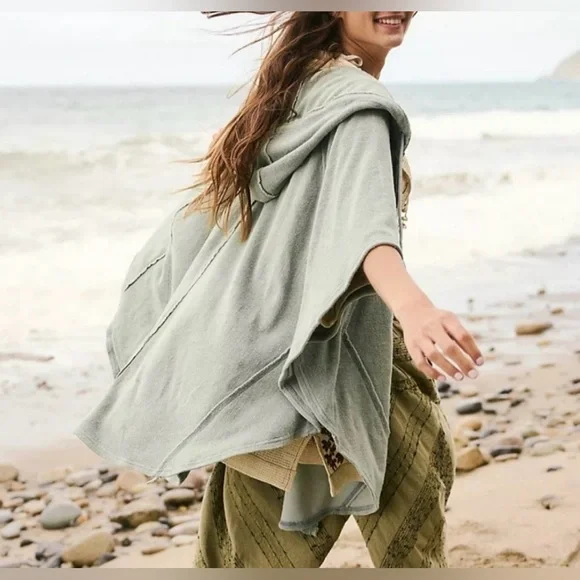 Free People Beach Love Poncho - Picture 3 of 7